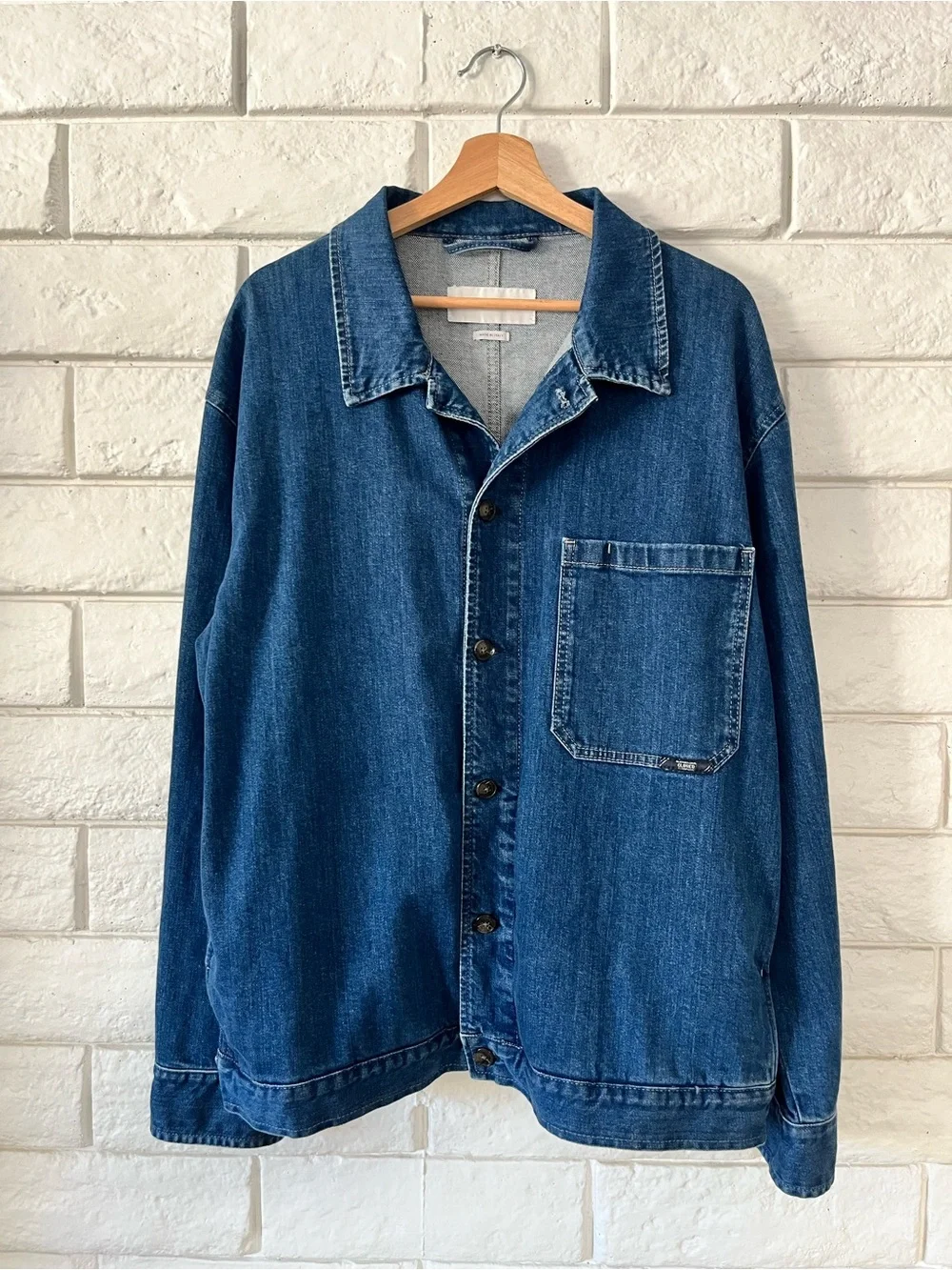 CLOSED Denim Worker Jacket Mid Blue Men’s XL